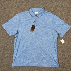Greg Norman Men's Blue Polo Shirt